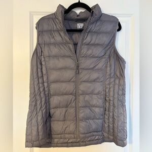 32 Degrees Women's Purple Puffer Vest